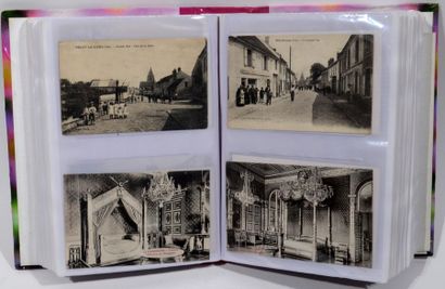 null Collection de 392 cartes postales anciennes sur la Picardie contenues en 2 ...