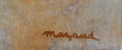 null Bernard MAZAUD (1923-2013)
"Arbre en Novembre"
Huile sur toile signée en bas...