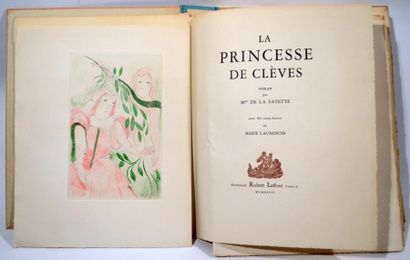 null LAURENCIN (Marie)
LA FAYETTE (Mme de). The Princess of Cleves. Novel. With ten...