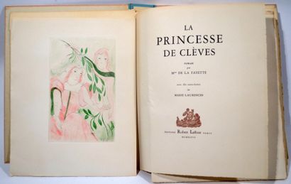null LAURENCIN (Marie)
LA FAYETTE (Mme de). The Princess of Cleves. Novel. With ten...