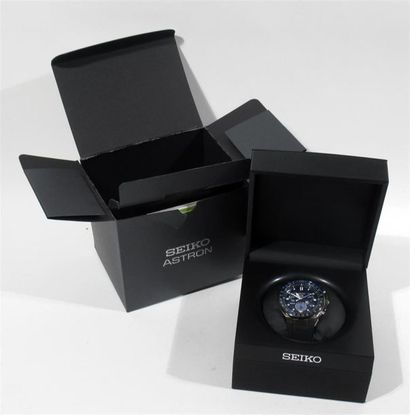 null SEIKO
Men's watch model "Astron GPS Solar Sport Executive", titanium case and...