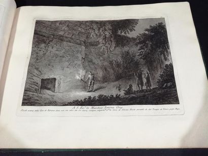 null Filippo MORGHEN (1730-1807). Le Antichita di Pozzuoli, Baja, e Cuma. In-folio...