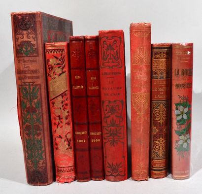 null Lot de livres comprenant : 
- Georges MONTORGUEIL (1857-1933), "Liline et frérot",...
