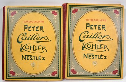 null PETER CAILLERS KOHLER Nestles
Reunion de deux albums de timbres semi complets.
(Quelques...