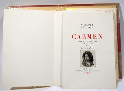 null PROSPER MERIMEE
Carmen - Editions Littéraires de France, 1945 - Avec suite de...