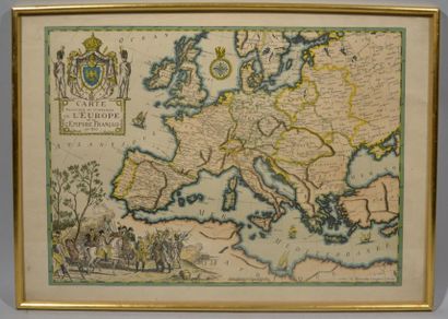 null Lot of two maps : 
- [DESNOS (Louis-Charles)], engraved by Starkman " The governments...