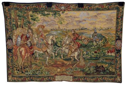 null From a cardboard box by LEBRUN
"The Bruges Canal"
Cotton tapestry on mechanical...