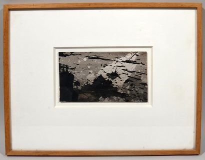 null Roger Edgar GILLET (1924-2004)
"Explosion"
Ink and ink wash.
Signed lower right.
11...