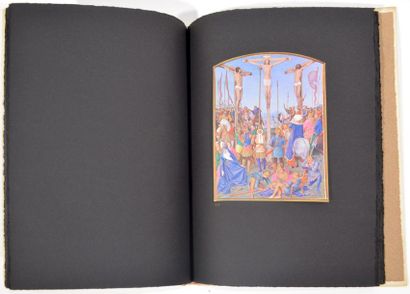 null JEAN FOUQUET - Les Heures d'Etienne Chevalier (Musée Condé à CHANTILLY - Texte...