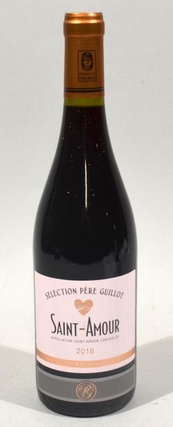 null 5 bottles of SAINT AMOUR Beaujolais 2016 Père Guillot négociant