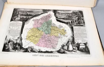 null "Compiègne et ses environs" d'après nature et lithographies par Aubry Lecomte,...