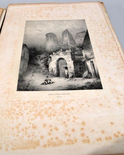 null "Compiègne et ses environs" from nature and lithographs by Aubry Lecomte, infolio...