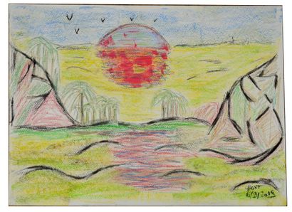 null Mario TIBURCE (1974)

Réunion de 3 pastels et fusain sur papier signés en bas...