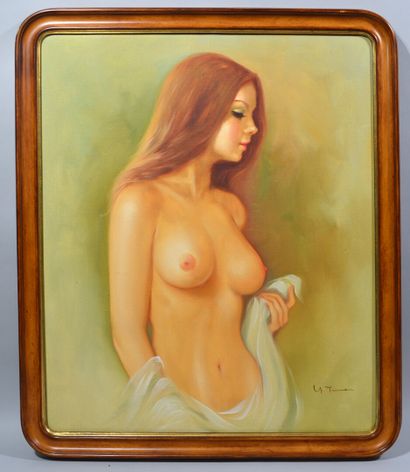 null TRUMAN (20th)

"Female nude"

Oil on canvas signed lower right

60 x 50 cm