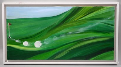 null Gérard OBADIA (1955)

"The Golf"

Oil on canvas signed, dated 2020 and titled...