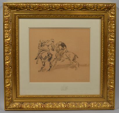 null Pierre Olivier DUBAUT (1886-1968)

"Joueurs de polo"

Dessin à l'encre de Chine...