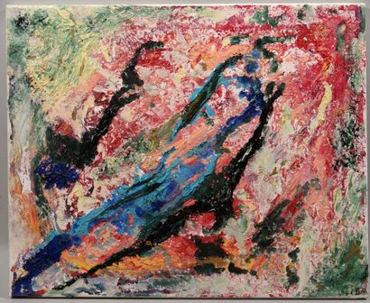 null Gérard OBADIA (1955)

"Rising energy"

Oil on canvas signed, dated 2016 and...
