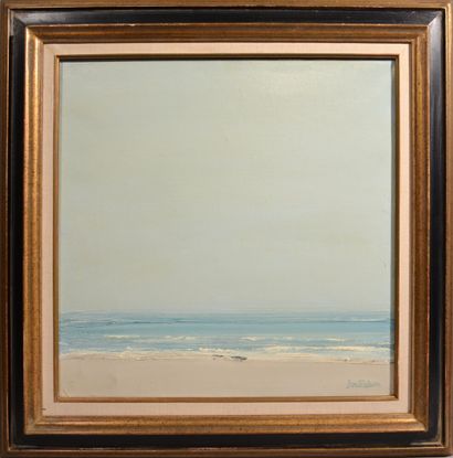 null Pierre DOUTRELEAU (1938)

"Beachfront."

Oil on canvas signed lower right.

(Missing...