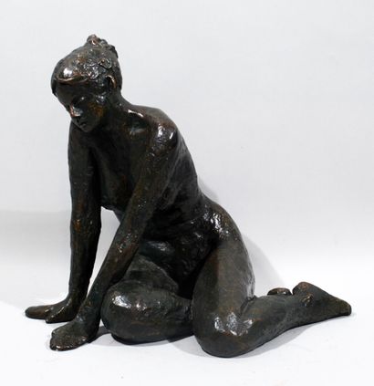 null Sitting female nude

SCULPTURE in bronze with brown patina numbered 1/8 with...