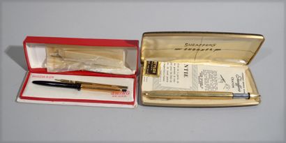 null SHEAFFERS - Nib style with 18 K (750/oo) yellow gold nib - In its original case...