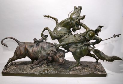 null Antonio AMORGASTI (1880-1942)

"Matador à cheval piquant un taureau"

Epreuve...