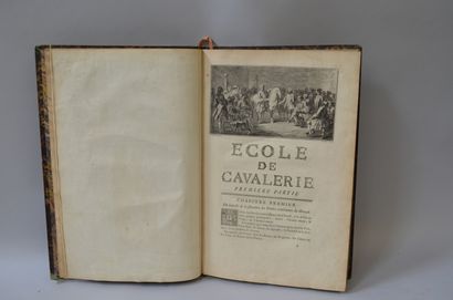 null [ÉQUITATION].

LA GUERINIERE François Robichon de 

Ecole de Cavalerie contenant...