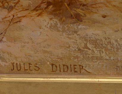 null Jules DIDIER (1831-1914)

"Chasse au faucon"

Huile sur toile signée en bas...
