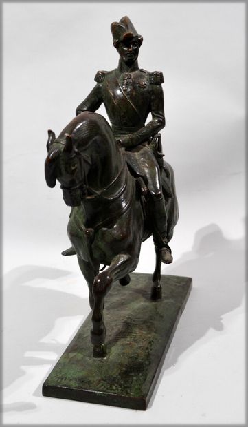 null Antoine-Louis BARYE (1795 - 1875) D'après

"Le Duc d'Orléans à cheval"

Epreuve...