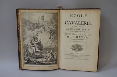 null [ÉQUITATION].

LA GUERINIERE François Robichon de 

Ecole de Cavalerie contenant...