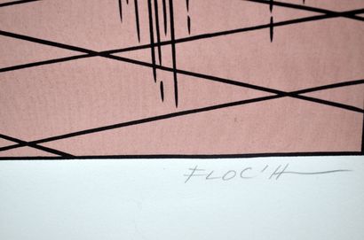 null Jean-Claude FLOCH dit FLOC'H (born in 1953)

"Homage to Roy Lichtenstein

Serigraphy...