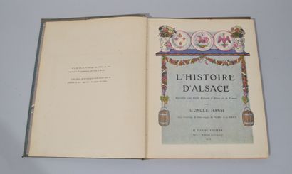 null L'Histoire d'Alsace racontée par l'oncle Hansi, images d'Hansi et Huen, Floury,...