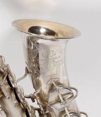 null STRASSER MARIGAUX LEMAIRE - Saxophone alto modèle "Super 45" portant la marque...