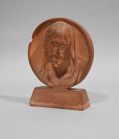 null Louis Julien Jules FRANCESCHI (1825-1893)

"Tête de Christ"

Bas-relief en terre...