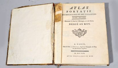 null LE ROUGE : Atlas portatif des militaires et des voyageurs, contenant le détail...