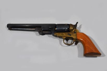 null Réplique italienne de revolver Colt Navy modèle 1851 calibre 36 mm à six coups,...