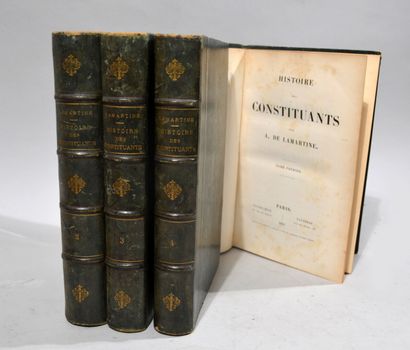 null Alphonse de LAMARTINE, "Histoire des Constituants", Lecou, Paris 1855. 

 4...