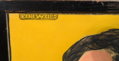 null Irene WELLS

"Autoportrait à la cigarette et au crayon" vers 1925

Pastel signé...