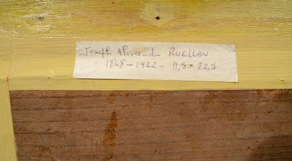 null Joseph-Alexandre RUELLAN (1864-1931)

"Marine"

Huile sur panneau signée en...