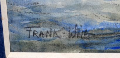 null FRANK WILL (1900-1951)

"Bateaux de pêche en mer"

Aquarelle et mine de plomb...