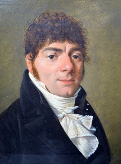 null Jean-Pierre THIBOUST (1763-1824)

« Portrait d'homme en habits »

Huile sur...