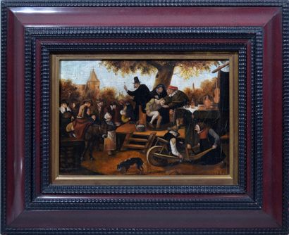 null Dans le goût de Jan Steen

"L'arracheur de dents"

21 x 29.5 cm

Dans un bel...