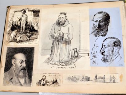 null Eugène Huret-Lagache (1824-1903)

Ensemble unique de plus de deux cents dessins...
