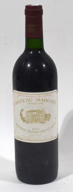 null 1 bouteille de CHATEAU MARGAUX Premier grand cru 1985