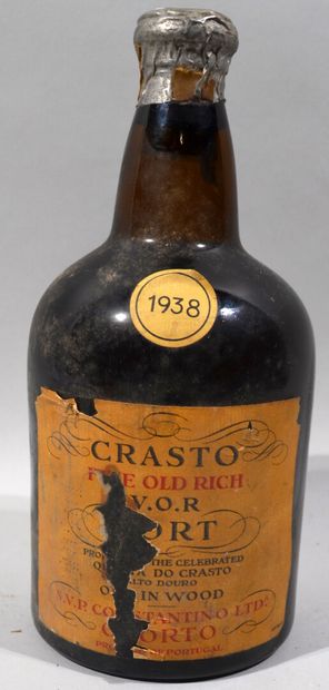 null 1 bouteille de porto Crasto V.O.R. Port, S.V.R. Constantino LTD 1938

(étiquette...