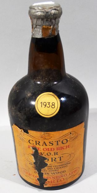 null 1 bouteille de porto Crasto V.O.R. Port, S.V.R. Constantino LTD 1938

(étiquette...