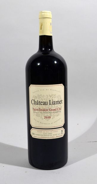 null Un magnum de CHATEAU LIAMET Saint Emilion Grand Cru Laribière propriétaire ...