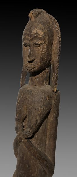 null BAMANA, Mali

Statue de fertilité en bois représentant une femme enceinte.

(usures)

Hauteur...