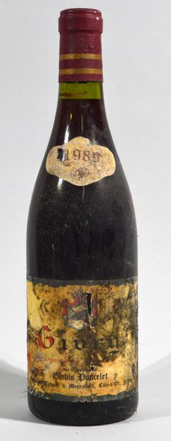 null Une bouteille de GIVRY Clovis Poncelet propriétaire 1989

(étiquette abimée...