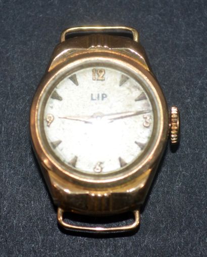 null LIP

Boitier de montre bracelet de dame en or jaune 18 K (750/oo) à fond champagne...