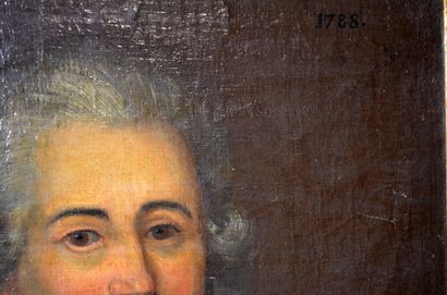 null Ecole française du XVIIIe siècle

"Portrait de gentilhomme en habits noirs"

Huile...